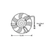 Ventilateur Radiateur moteur pour AUDI A6 II ph.2 2001-2004, OEM: 4B0959455, Neuf