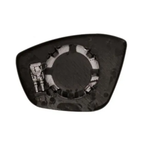 Verre de rétroviseur droit pour PEUGEOT 208 II phase 2 depuis 2023, convexe, dégivrant, chromé, Neuf