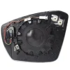 Verre de rétroviseur extérieur droit pour VOLKSWAGEN T-CROSS, depuis 2019, BLIS, dégivrant, avec support de fixation, neuf