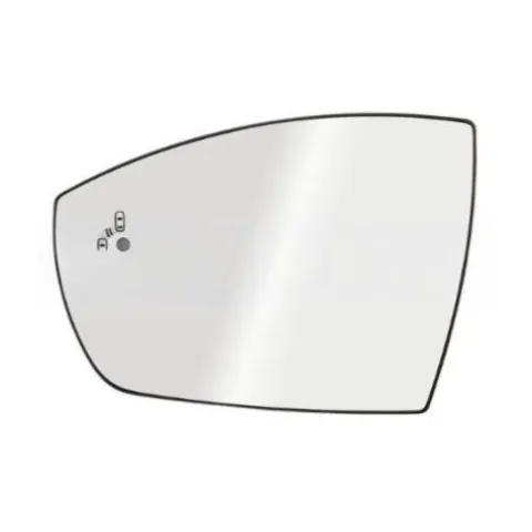 Verre de rétroviseur gauche pour FORD ECOSPORT II phase 2 depuis 2018, chauffant, avec BLIS, convexe, Neuf